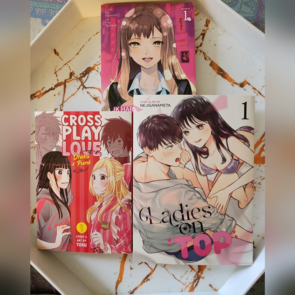 Mature Manga Collection: Cross Play Love, Ladies on Top, Jk Haru . Adult